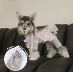 Dog Clothes AutumnWinter Thickened Warm Simple Apparel Sporty Style Four-Leg Base Layer