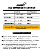 A3 Turbo Peel Instant DTF Film Sheets