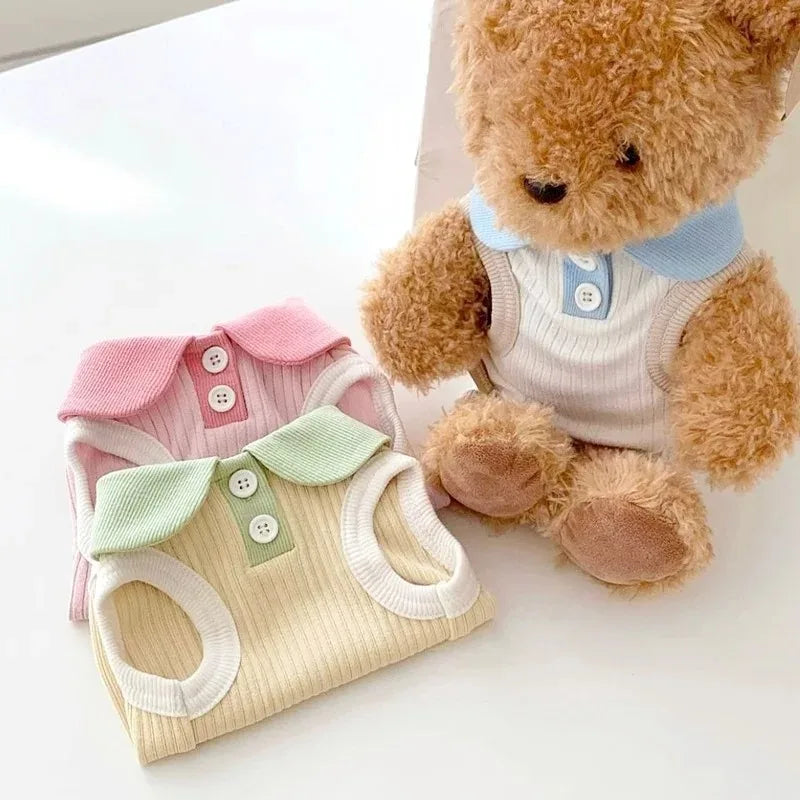 Summer Clothes for Dogs Puppy Shirt Blouse Spring Pets Clothing Dog Doggy Pet Shirts Apparel Supplies