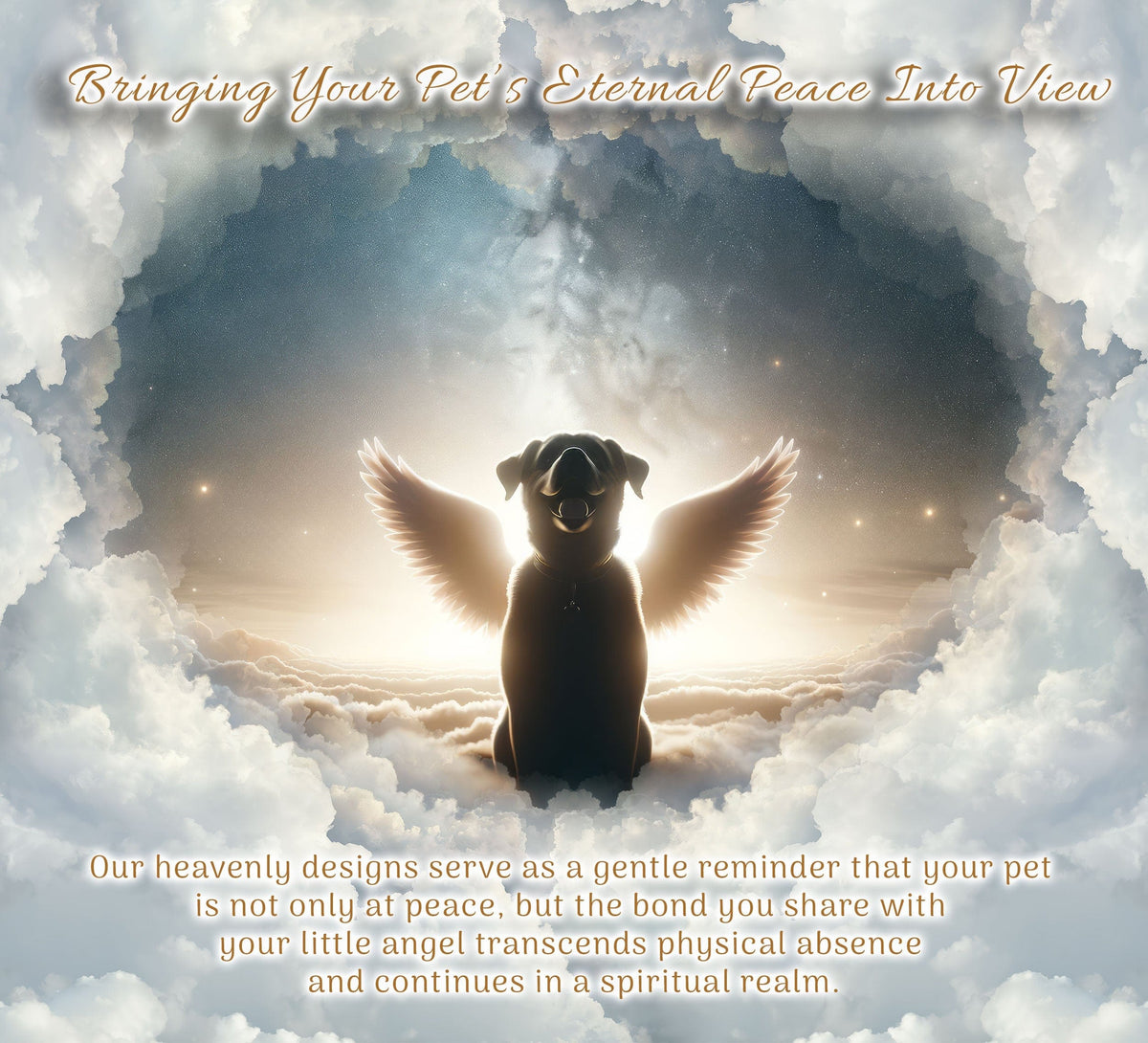 Any Breed - Galactic Grace Dog Urn