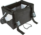 Pet Life ® 'Fur-Cycle' 2-in-1 Bicycle Bike Attachment Soft Folding Fashion Travel Pet Dog Carrier Crate